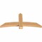 Ekena Millwork Bellingham Timber Gable Bracket, Western Red Cedar, 60"W x 27"H x 3 1/2"D x 5 1/2"F, 11/12 Pitch GBW060X27X0406BEL00SWR - alternate 3